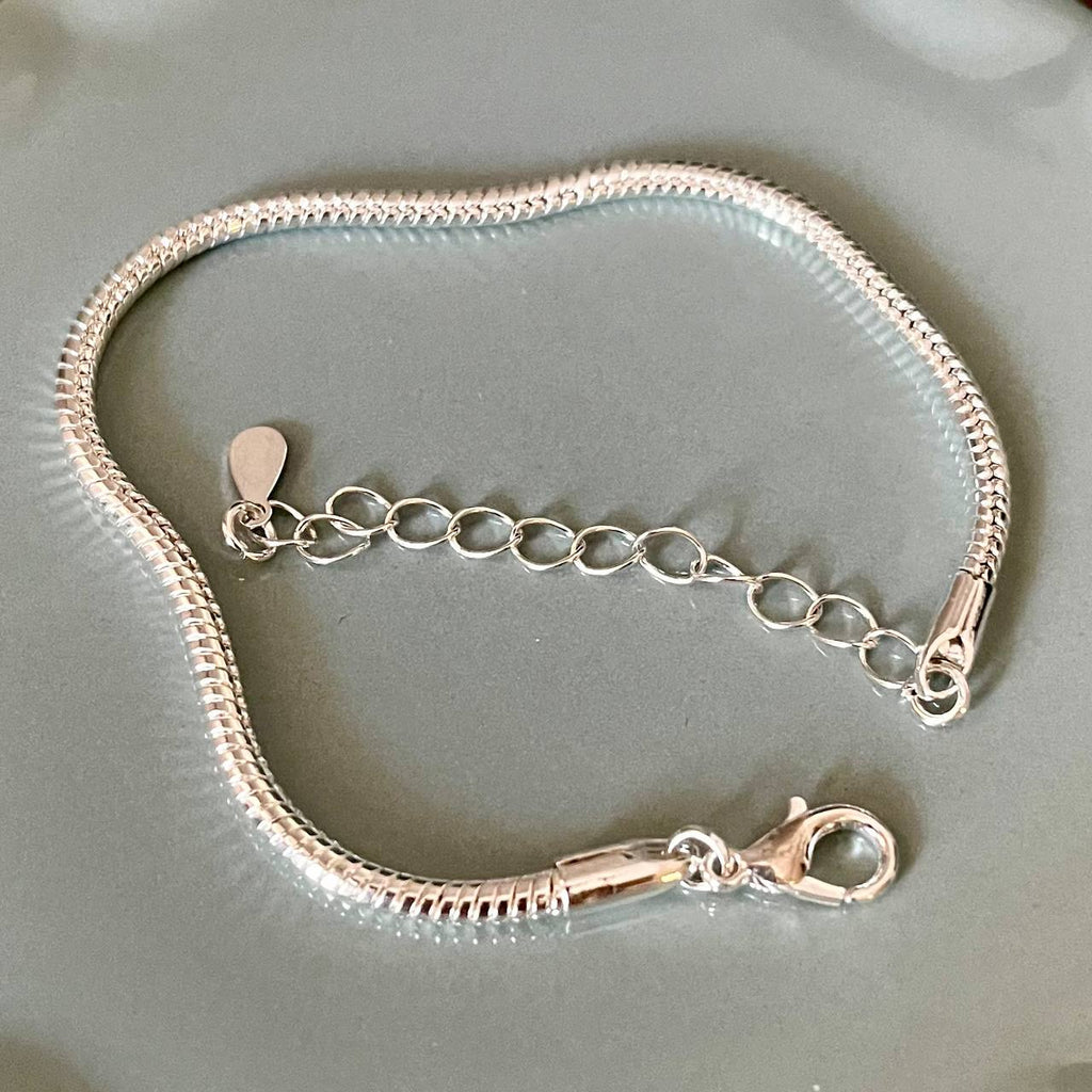 Classic Silver Snake Chain Bracelet