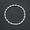 Crystal Tennis Bracelet – Gold & Silver
